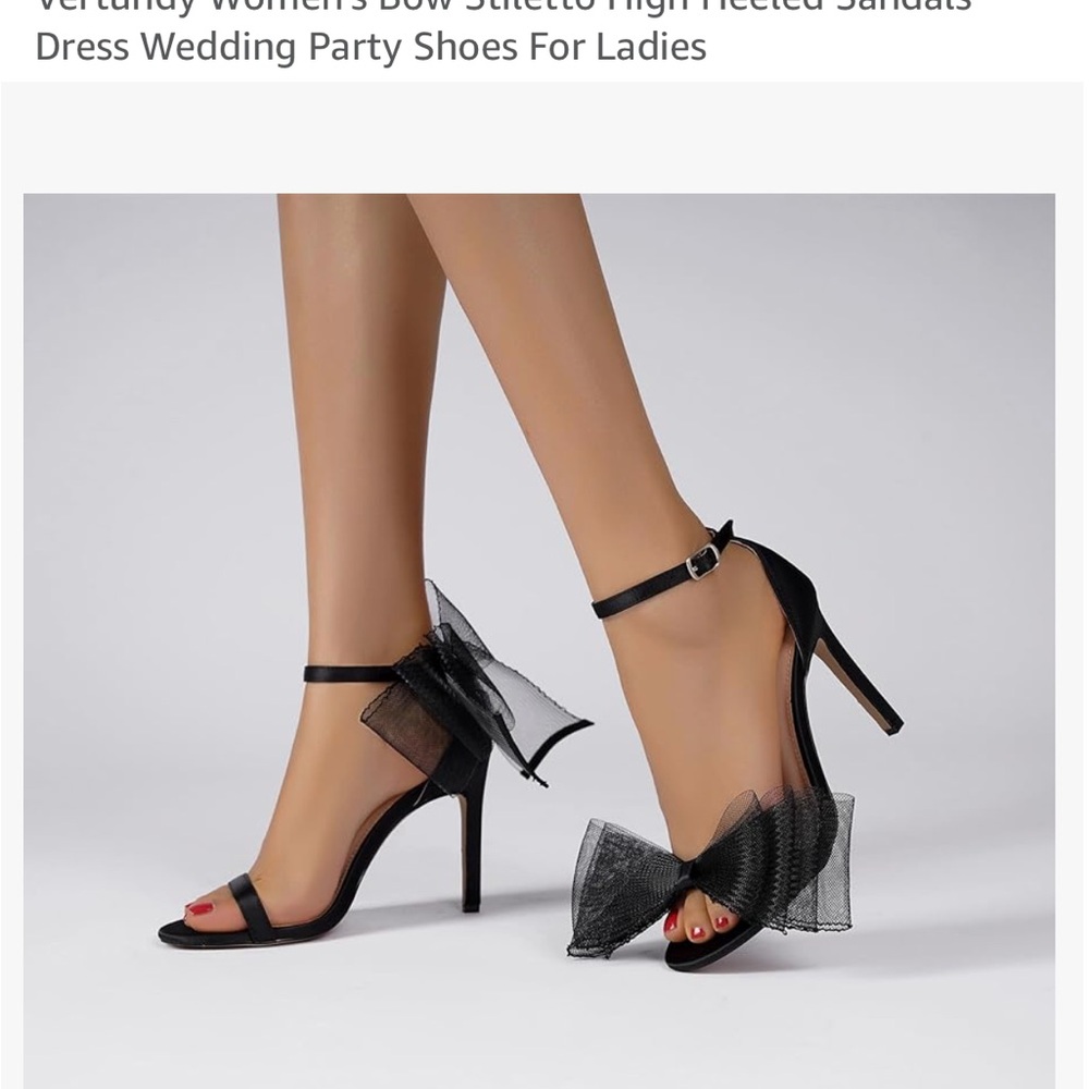 Never worn Black Stiletto Heels
